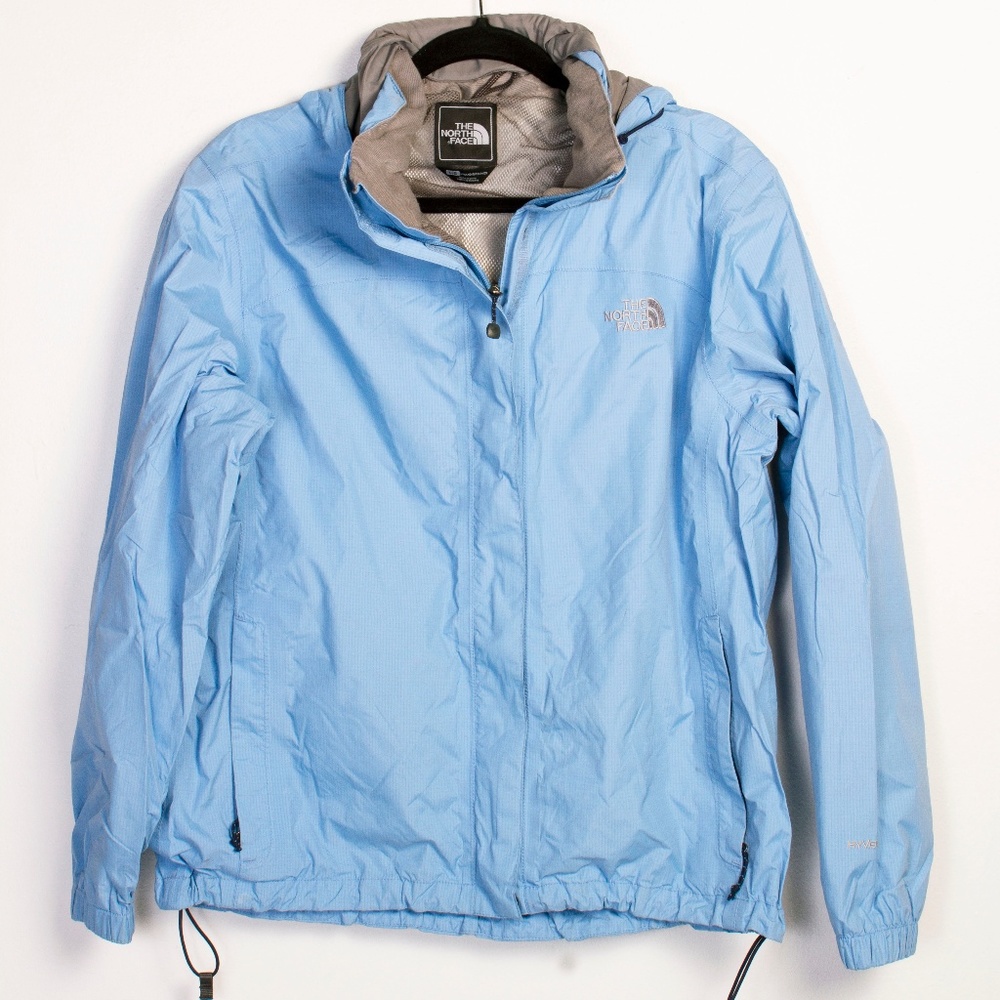 The Northface Blue HyVent Rain jacket